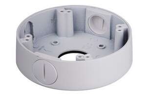 Boîte de jonction aluminium blanc diamètre 122.2x33.5mm