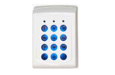 Clavier saillie touches plastiques 2 relais 1000 codes