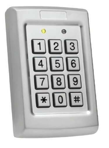 Clavier anti-vandale rétroéclairé  IP65 câble 2m
