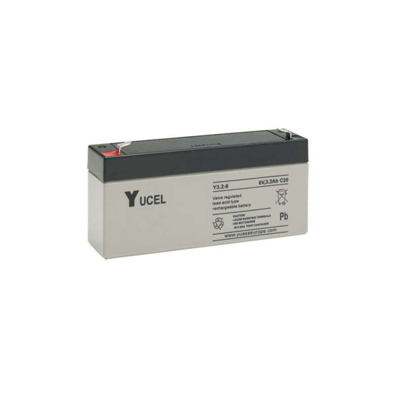 Batterie 6V 3,2Ah - gamme YUCEL de YUASA