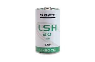 Pile LR20 Lithium SAFT LSH20, 3,6V, 13Ah