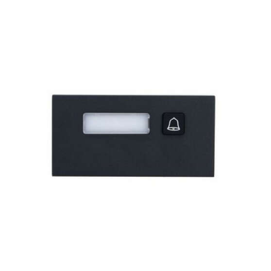 Module 1 bouton NOIR pour platine VTO4202F