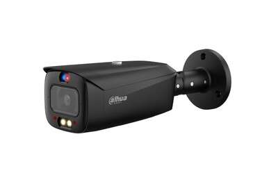 Caméra IP Noir TiOC 2.0 8MP Obj 2.8mm IR et LED 30M IP67 Noir