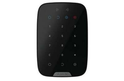 Clavier radio tactile + lecteur de proximité RFID noir NFA2P T2
