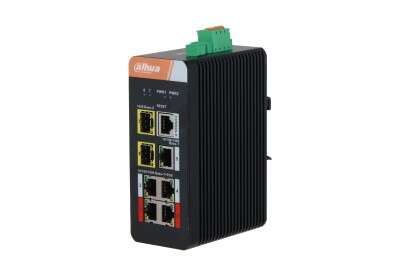Switch 7 ports Gbit 4 ports PoE uplink Gbit combo 2XSFP et 2X RJ45