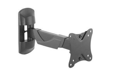 Support acier pour écran de 13" à 27" avec 1 articulation (de 33 à 69 cm)