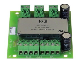 Convertisseur DC/DC entrée 12 - 24 Vcc sortie 24V 400 mA