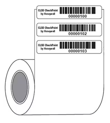 CheckPoint Barcode Labels Qty 1000