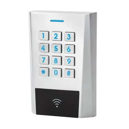 Lecteur clavier 13.56Mhz Mifare Desfire -sortie relais- électronique déportée