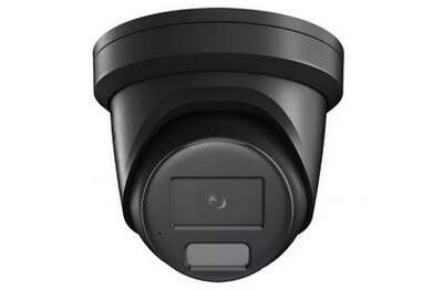 Dôme IP Smart Hybrid Light 8MP Noir Obj 2.8mm IR et LED 40M
