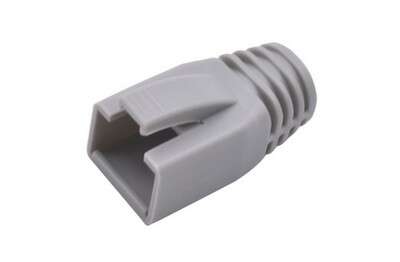 Manchon Gris RJ45 FTP CAT6A CABLE DIAM 8 Boite 50 PC