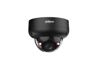 Dôme IP Smart Dual Light Noir 4MP Obj 2.7-13.5mm IR et LED 50M IP67 IK10