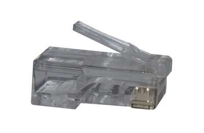 Boite de 50 connecteurs RJ45 UTP CAT6 traversant