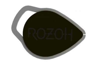 Badge électronique ROZOH Mifare DesFire Light - Noir