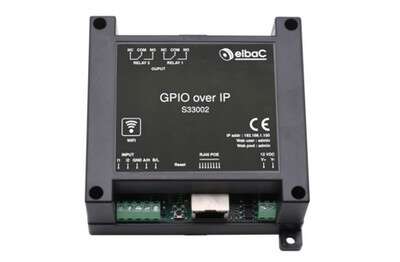 Gestion d'entrées et sorties sur IP - GPIO OVER IP POE 2I/2O Boite 1 PC