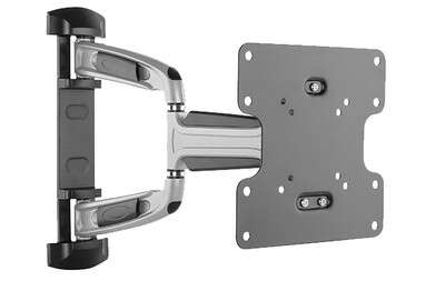 Support écran mural inclinable orientable pour écan de 23" à 42" 3 articulations