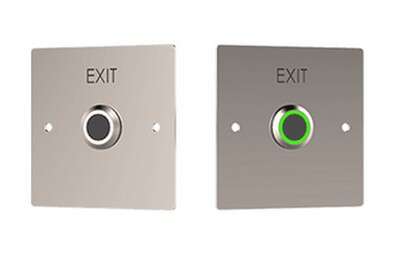 Capteur infrarouge lumineux blanc/vert. 12/24V DC