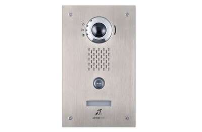 Platine de rue vidéo IP/SIP 1BP encastrée
