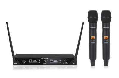Ensemble UHF double Diversity, 2 Microphones main
