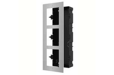 Supports d'interphone vidéo - module triple encastré