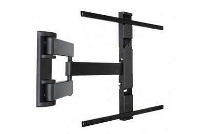 Support déporté mural Noir,  inclinable et orientable du 32" au 55"