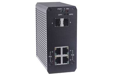 Switch PoE Geovision 4 ports Gigabit 802.3at à 30W