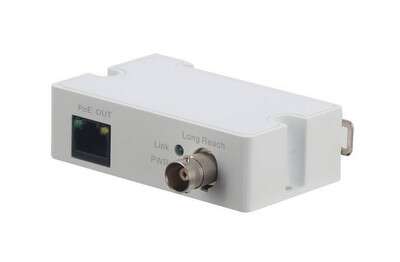 Extender Ethernet over Coax - PoE via BNC Récepteur