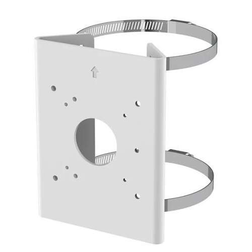 Support de poteau blanc pour caméra Honeywell série 35