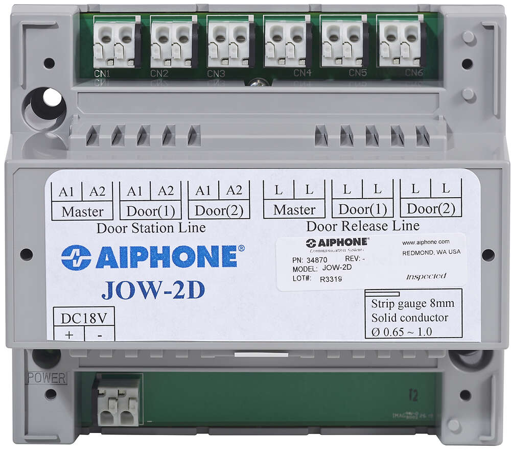 Adaptateur pour 2 platines de rue vidéo gamme JO