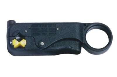 Dénudeuse 2 lames RG59/RG6 noire