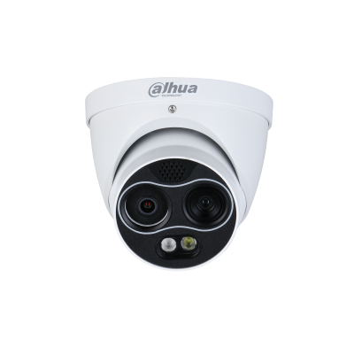 Dôme IP thermique 256X192 Obj 2mm et optique 4MP Obj 2mm IR30M IP67
