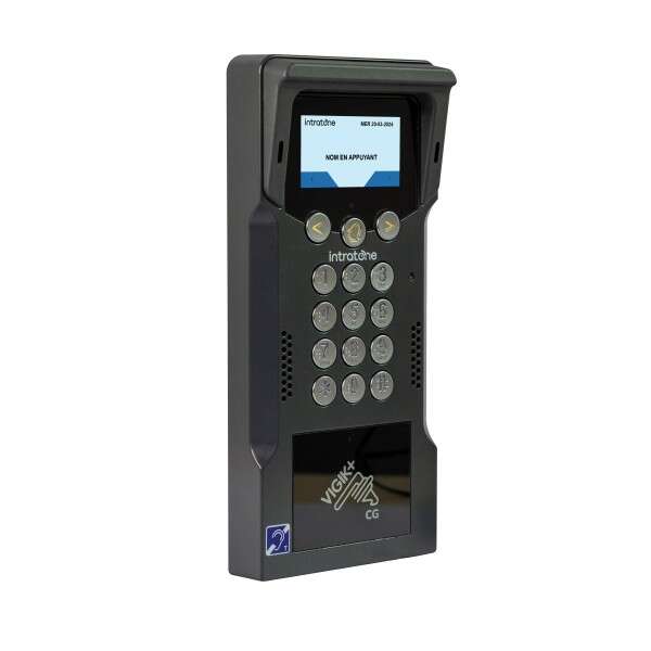 Interphone ONLY-ONE + Vigik 1 porte + 20 badges - Prépayé 15 ans