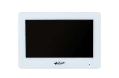 Moniteur int. blanc tactile  7"  IP/Wifi ou  2 fils pour VTO2003F uniquement