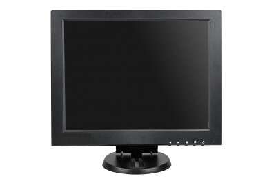 Moniteur 12" en 4/3 2XBNC in -1XBNC out-HD VGA