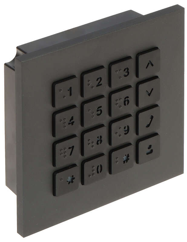 Module clavier NOIR pour platine VTO4202F