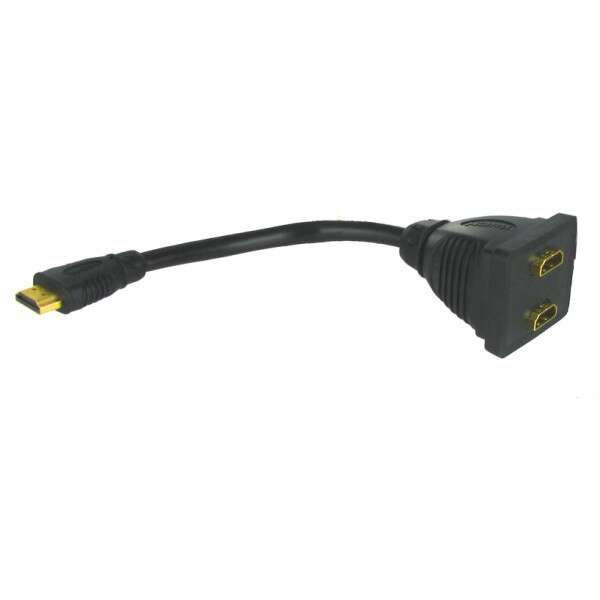 Adaptateur HDMI pour Doubler le signal Audio/Vidéo