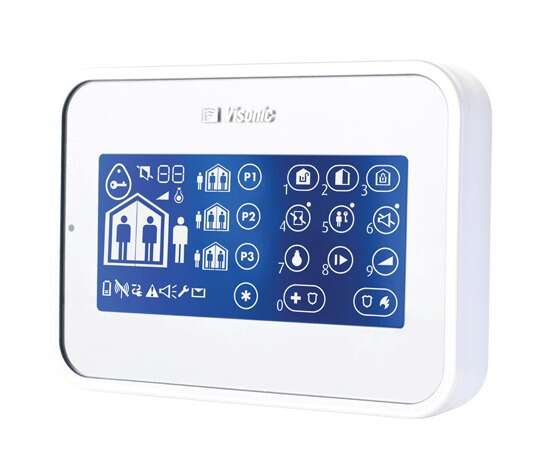 Clavier radio tactile + lecteur de proximité certifié NFA2P