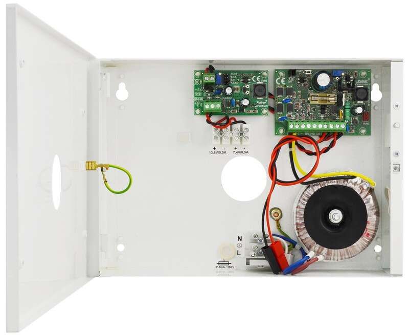 Coffret d'alim et support MG6250 porte adaptée 220v/12V/7,4v