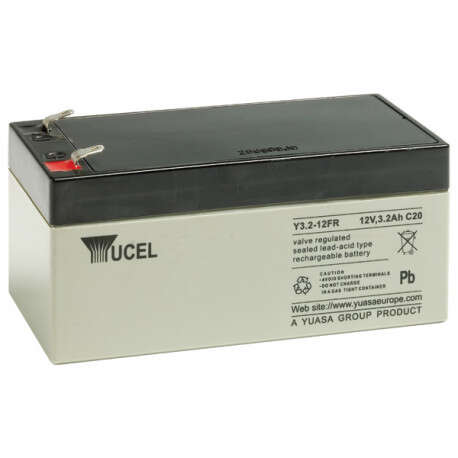 Batterie 12V 3,2Ah - gamme YUCEL de YUASA - version FR