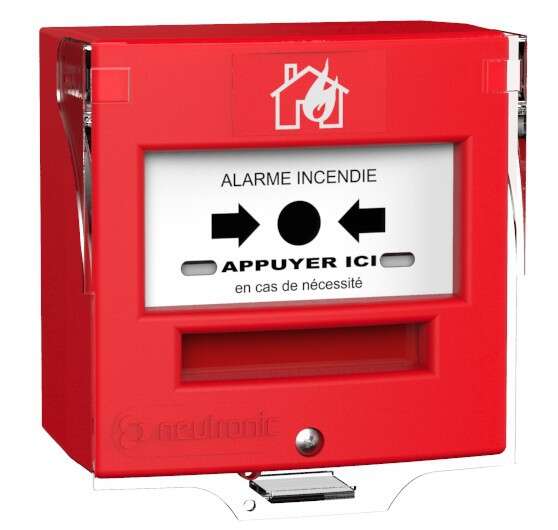 Déclencheur manuel étanche rouge 1C " EN "