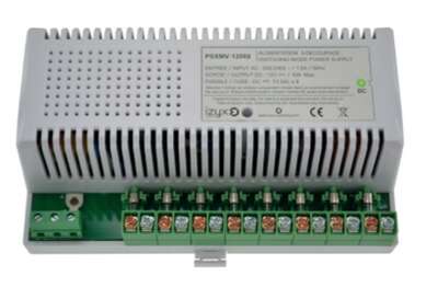 Module alim chargeur 8 voies 230Vac 12Vdc 13,8V 8A