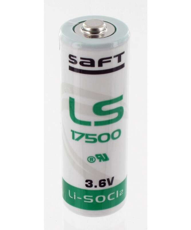 Pile Lithium 3.6V 3.6Ah Saft LS17500