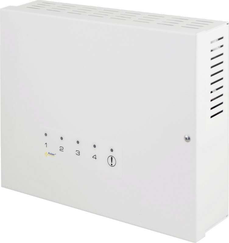 Alim cctv sans chargeur 12V 4A-4 sorties 1A (dim 235x172x58)
