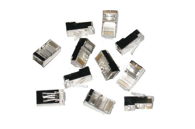 Plug RJ45 blindé pour câbles SOUPLES patch Cat.6