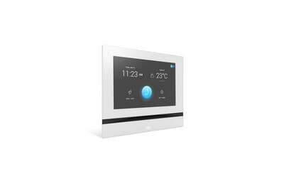 Moniteur de réception Indoor View blanc HD  7" 12Vdc PoE 193x157x5