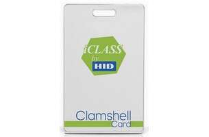Badge 13.56Mhz IClass 2K - Format épais non imprimable