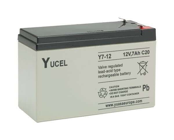 Batterie 12V 7Ah - gamme YUCEL de YUASA