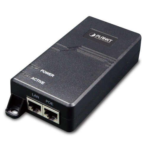 Injecteur Ultra PoE PLANET, Gigabit 802.3at 60W alim interne