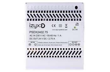 Alimentation Rail Din 5M 230Vac / 24Vdc/ 2.75A