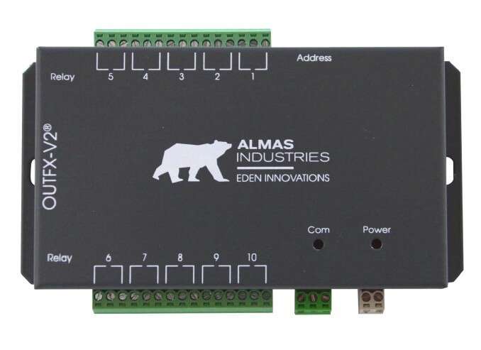 Module d'extension 10sortie relais sur bus RS 485